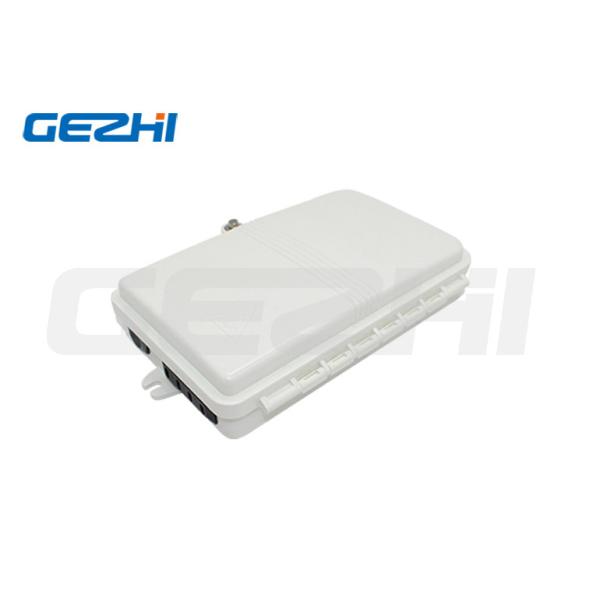 ABS Fiber Optic Termination Box 4 Core Fiber Rosette Box For FTTH