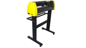 China 28 Inch 720mm Aluminum Stand Vinyl Printer And Cutter Machine wholesale