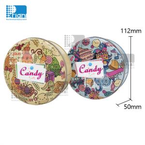 China Oem Empty Gift Tin Cans jar Packaging and for Dry Flower Vitamin Candy Supplement powder bottle storage wholesale