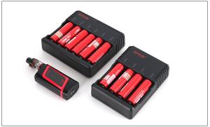 China 2 / 4 / 6 Bay Intelligent 4.2 V Battery Charger For 18650 18350 Battery 290g Weight wholesale