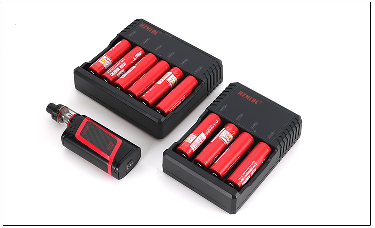 Portable 18350 Battery Charger , 26650 Battery Charger For Vapor Cigarette