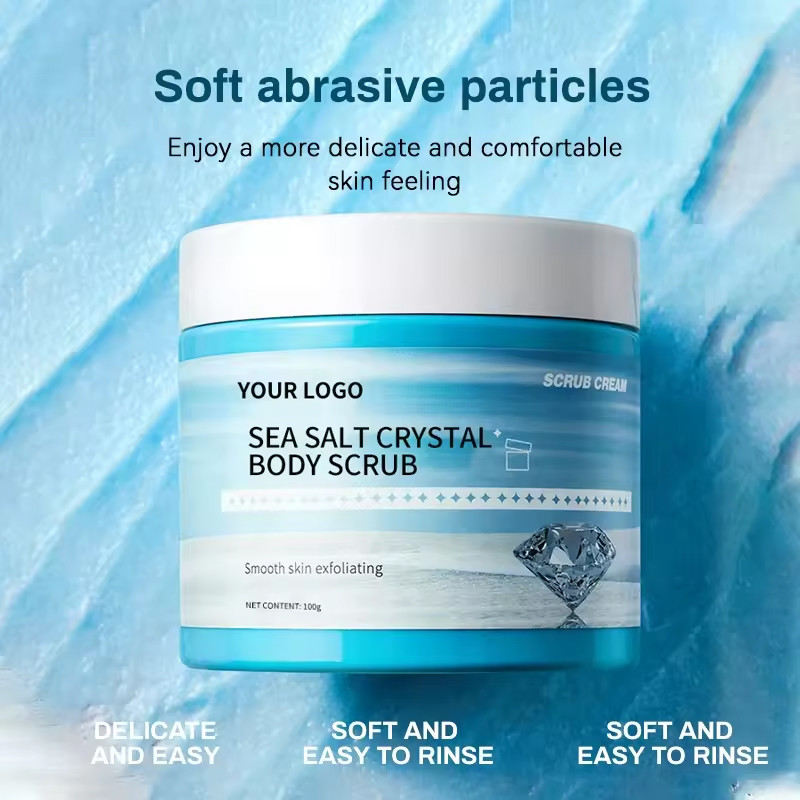 Exfoliation Skin Care Body Care Whitening Exfoliating Fruits Sea Salt Body Hand Foot Scrub