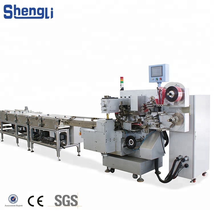 Automatic Double Twist Candy Packing Machine for L 15-55 W 5-30 H 2-25 mm Products