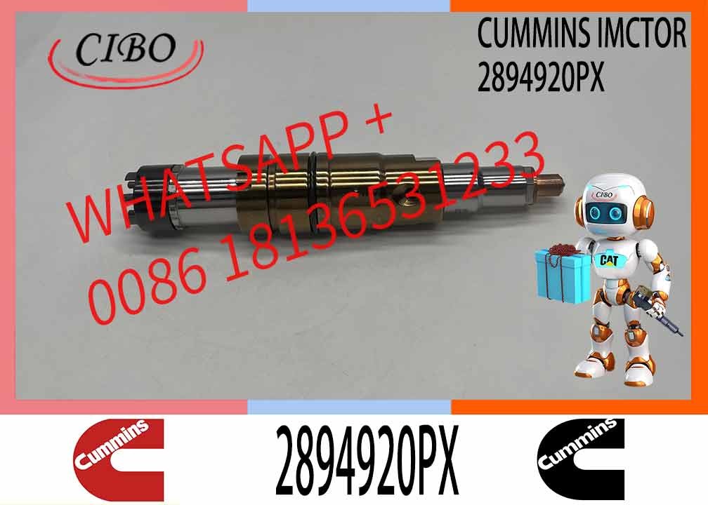 Common Rail Injector Fuel Injecto 4905880 2086663 2894920PX 2058444 For ISZ13 Excavator DC09 DC16 DC13
