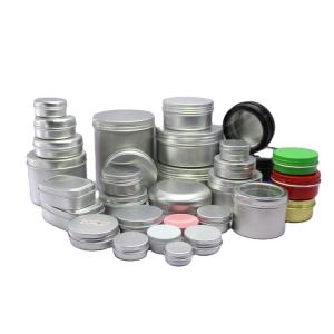China Cream Candle ODM Metal Cosmetic Jar 1.76oz 50ml Aluminium Tins Can BPA Free wholesale