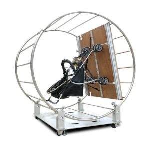 China 100 Degree Baby Carries Rotation Test Table / Stroller Test Machine on sale