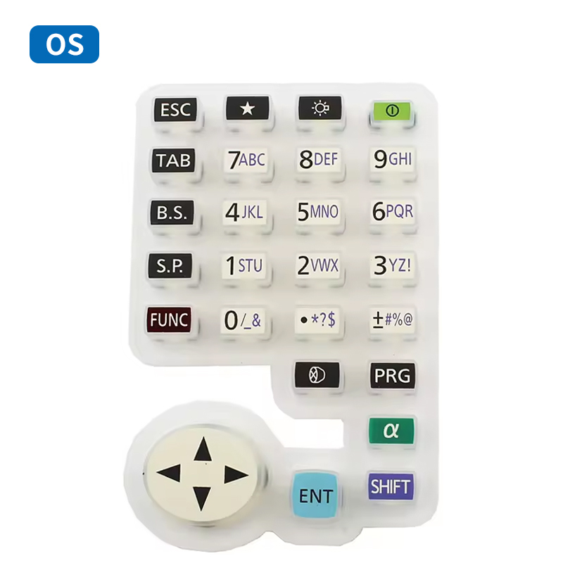 Plastic Rubber Keyboard for Total Station GTS332 ES602 GM52 GTS230
