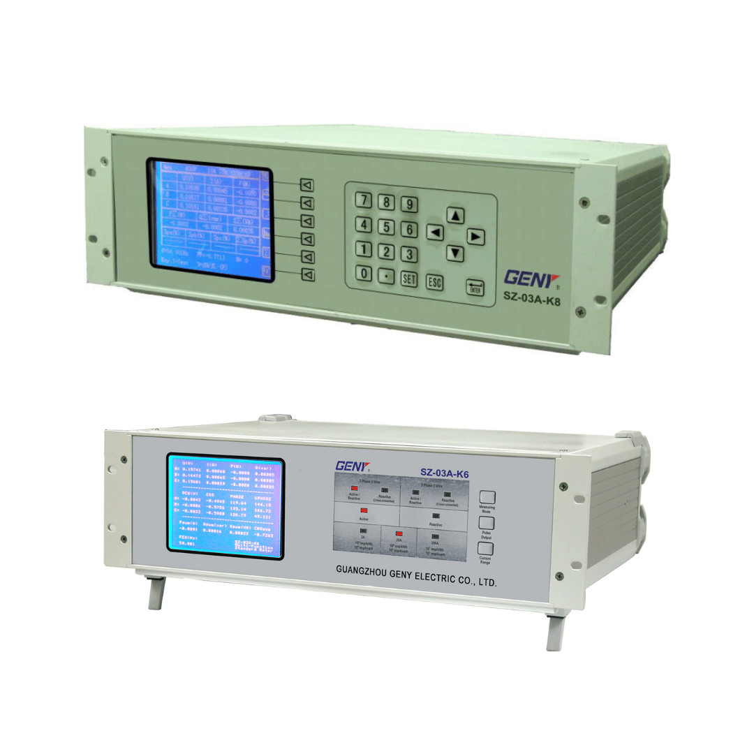 3 Phase 3 Wire Energy Meter SZ-03A-K8 Test Meter Calibration