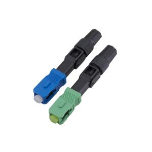 China SC FTTH Fiber Optic Fast Connector Apc 3x2mm Drop Cable wholesale