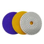 Thickness 3mm Resin Diamond Polishing Pad For Polishing 100mm 125mm