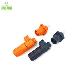 China 2pin 3pin 125A 150A HV PA66 Electric Vehicle Battery Connectors Plug / Socket wholesale
