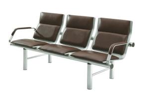 China Classic 3 Seat PU China Airport Chair wholesale