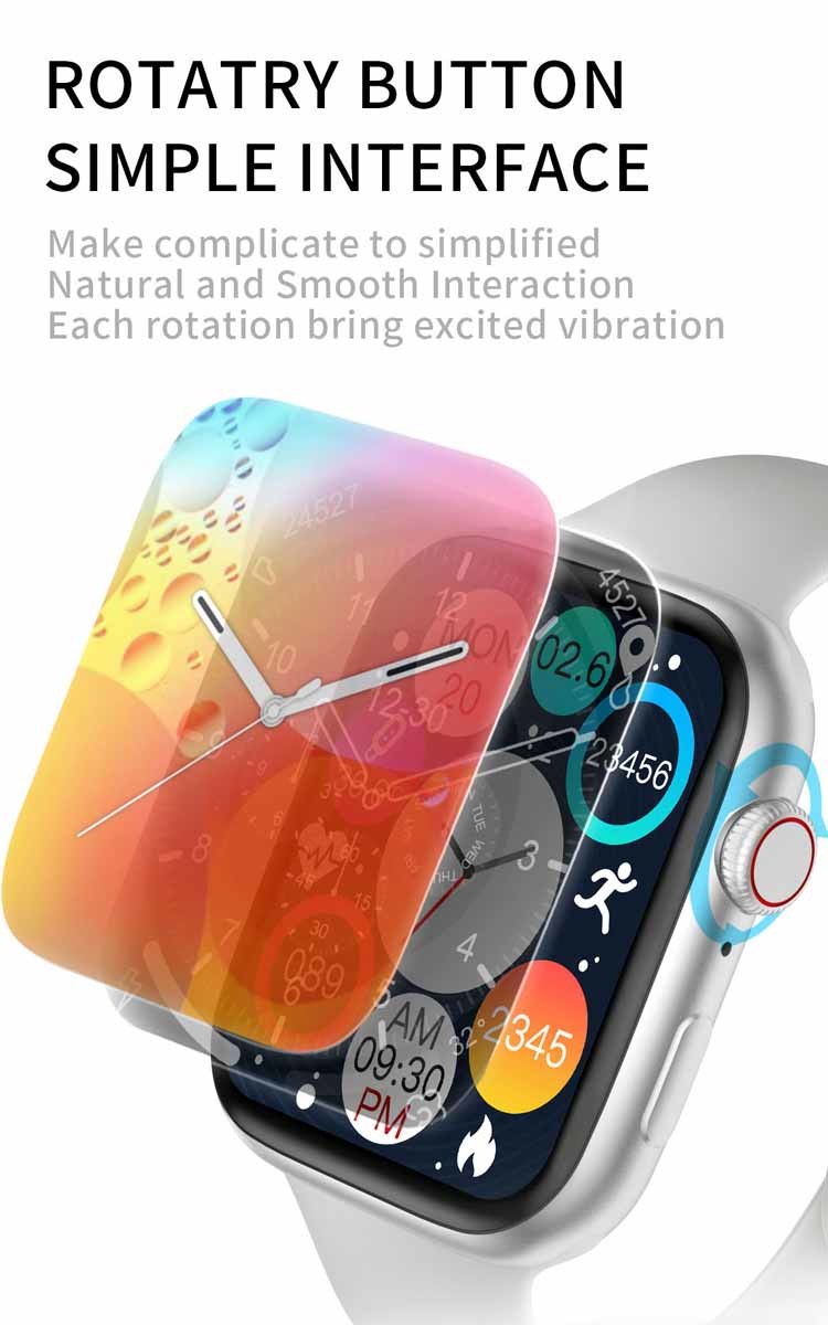 SC7A20 DW07 Android Cellular Smart Watch Support Siri With Blood Pressure Monitor