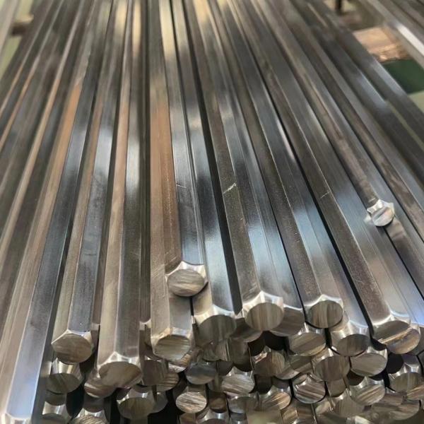 Hairline Finish SS304 1.4301 Hexagon Bar 6m Length SS304 Stainless Steel Hexagon