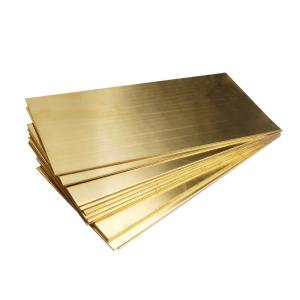China 2m 3m 6m Brass Metal Sheet Good Heat Conduction wholesale