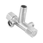 OEM Water 2 Way Angle Valve Wall Mounted Modern Bathroom SS