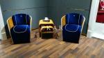 Modern Fabric Upholstered Leisure Chair W001SF11A