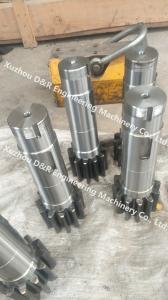 China High quality gear shaft used on Kanglim 1256 crane, 40Cr gear shafts wholesale
