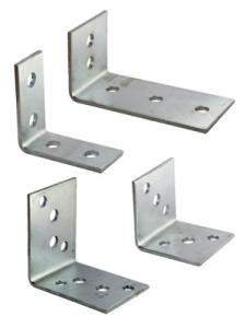 China Electroplating Heavy Duty Galvanised Angle Brackets , 90 Degree Metal Bracket wholesale