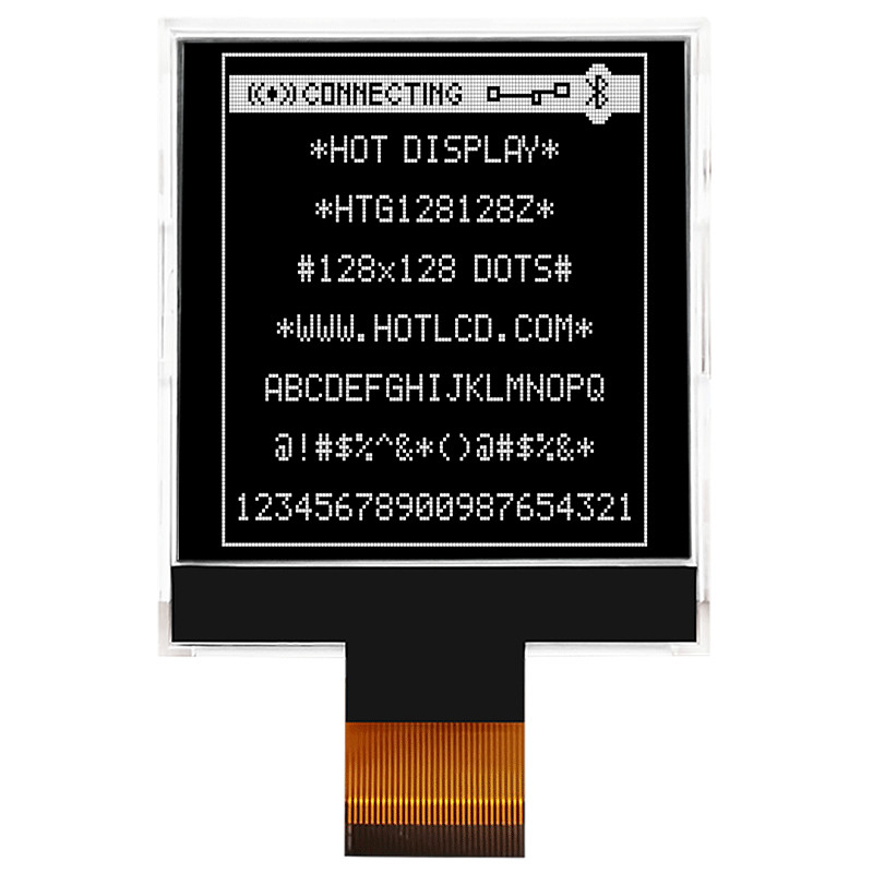 128X128 Graphic COG LCD Module SSD1848 STN-Gray Display HTG128128Z