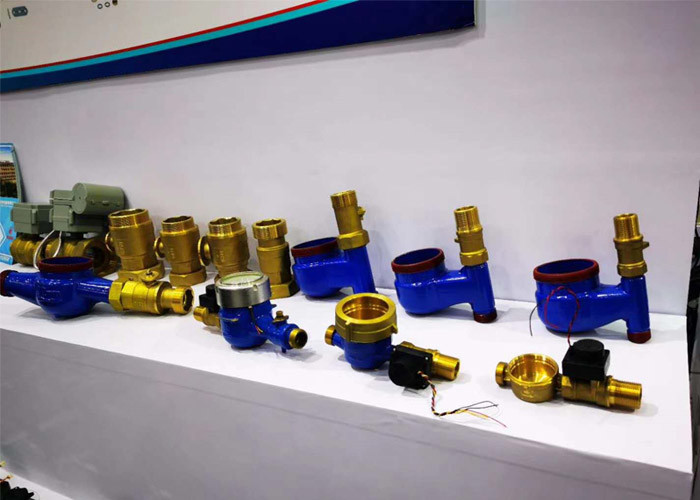 DN15 Brass 2 Way Water Valve , PN16 Water Temperature Regulating Valve