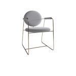 Ergonomic Fabric Dining Chair
