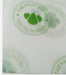 Logo Printed Fruit Wrapping Paper Waterproof Gift Tissue