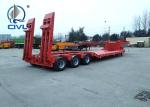 Four Double Air Chamber 4 Axles Semi Trailer Trucks