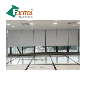 China Glass Fiber Blackout Blinds Fabric 3m , Sun Shade Fabric For Curtain wholesale