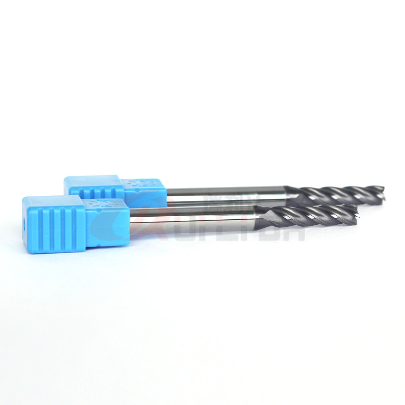 3/8" 5mm 3/16" 4 Flute Carbide End Mill For Titanium Extra Long 75mm