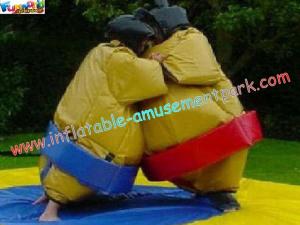 China Inflatable sports games, PVC tarpaulin Inflatable Sumo suit wrestling for adult and kids wholesale