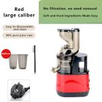 Electric Power Source Big Mouth Stainless Steel Slow Juicer Machine