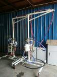 resin spray gun with fiber chopper
