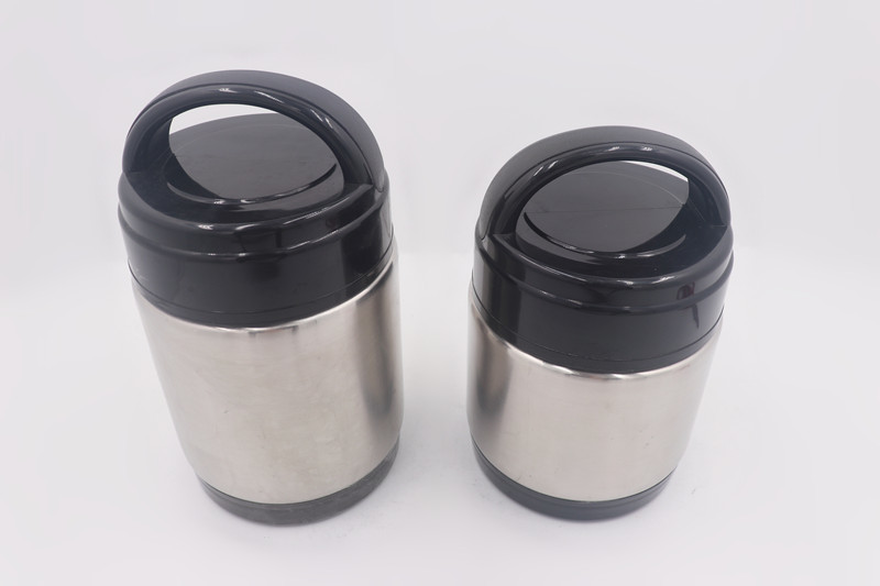 1L Insulated Travel Stainless Steel Lunch Box With Compartments