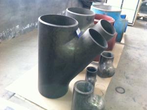 China seamless ASTM A860 WPHY75 lateral tee wholesale
