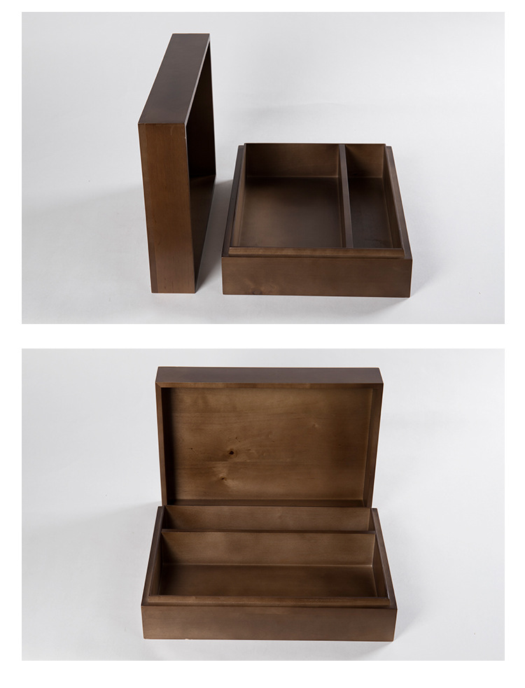 Reusable Stable Wooden Champagne Box , Leakproof Wooden Gift Boxes For Wine Bottles