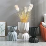 Customed Fiber Clay Planter