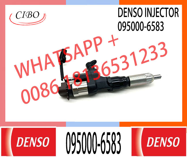 Common rail fuel injector 095000-6581, 095000-6582, 095000-6583 for HINO J08E 330PS 23670-E0320