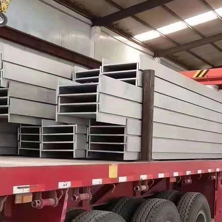 Galvanized Carbon Steel H Beam Angle Bar 108mm Section Znic Coated