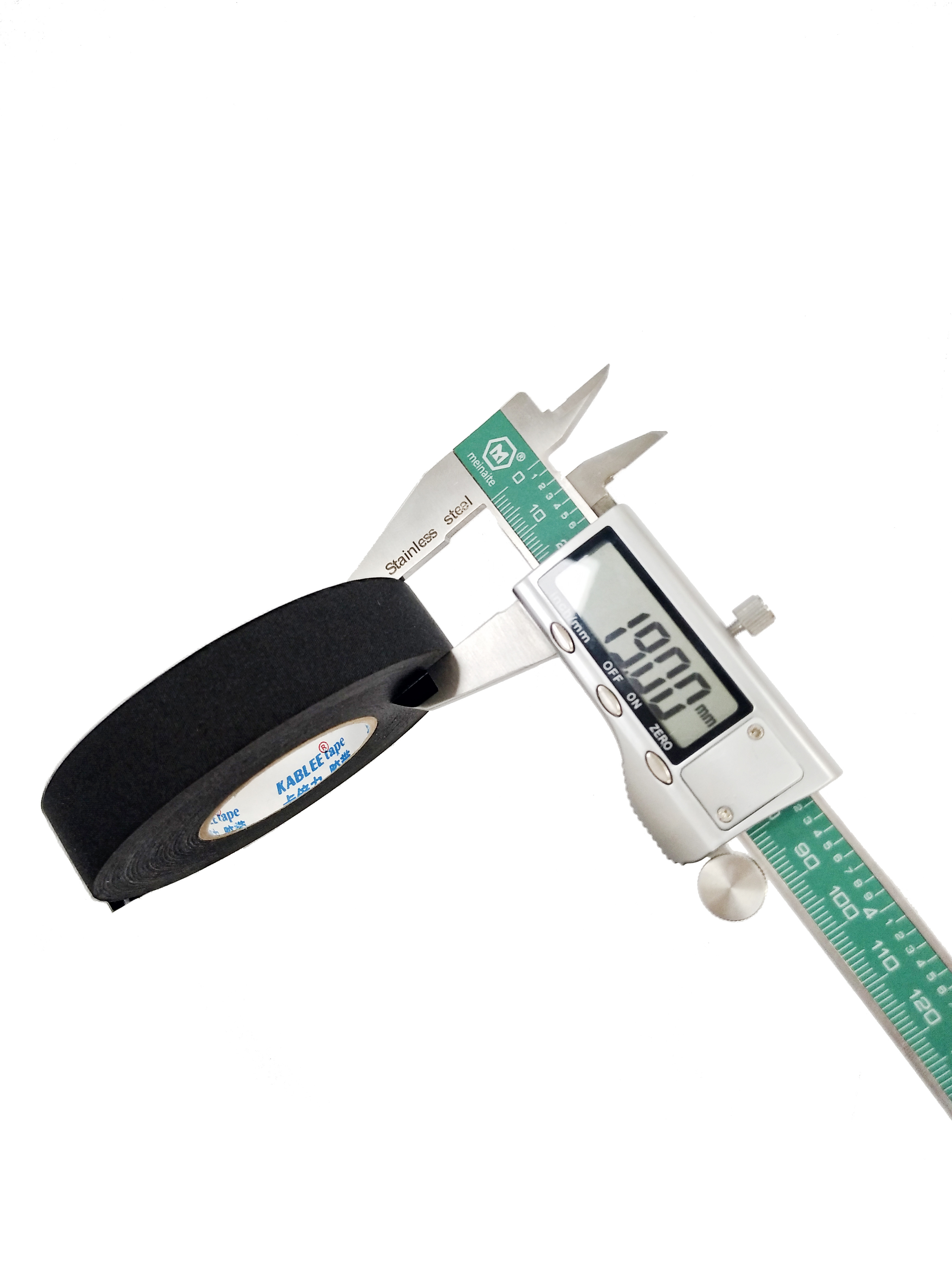 25mm Width 0.2mm Thickness PET Cloth Tape For Car Wire Protection