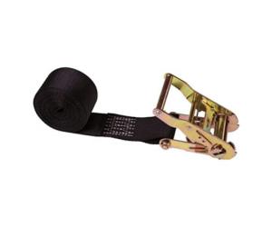 China 50mm Black 5 Ton 2 Inch Ratchet Tie Down Straps wholesale