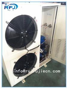 China DD-2.8/15 DD Series Air Cooled Condenser In Refrigeration , White / Black wholesale