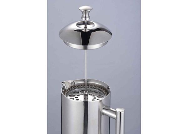 Large Stainless Steel Metal French Coffee Press Coffee Maker Double Wall 7 Cup 8