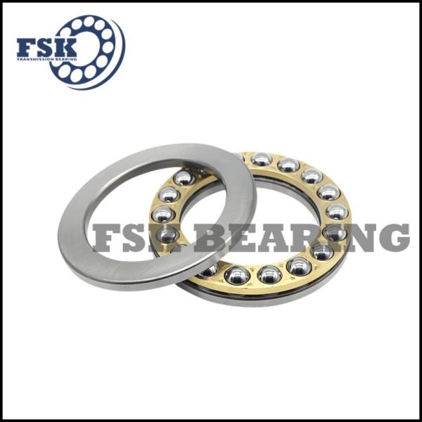 Small Size 51106 51107 51108 Thrust Ball Bearings Single Direction Brass Cage /
