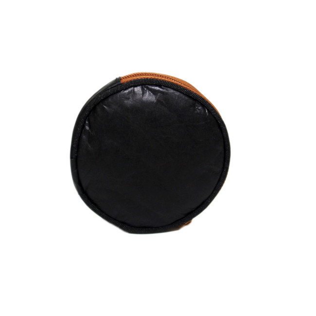 Waterproof Round Tyvek Paper Wallet Zipper Mini Tyvek Paper Coin Pouch Bag