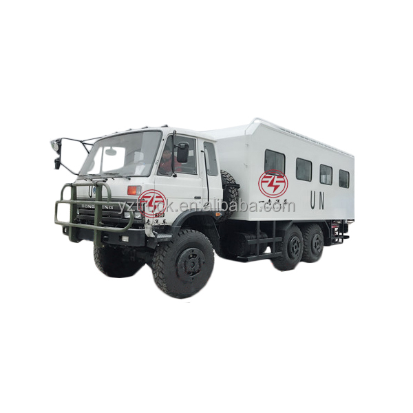 Dongfeng 6x6 Luxury Off Road Personnel Carrier Cargo Truck Cars 3.5 Cubic 6 Wheel Capacity 4x4 Dump Truck