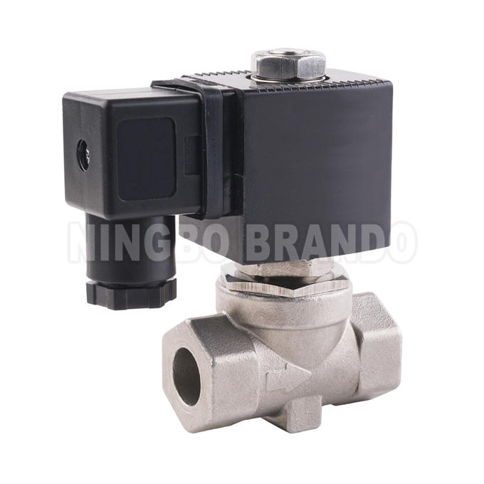 16 bar 316 Stainless Steel Solenoid Valve For Water Air Gas 3/8'' to 2'' 24V 110V 220V 4