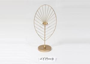 China Metal Decorative Gold Leaf Sconce Candle Holder wholesale