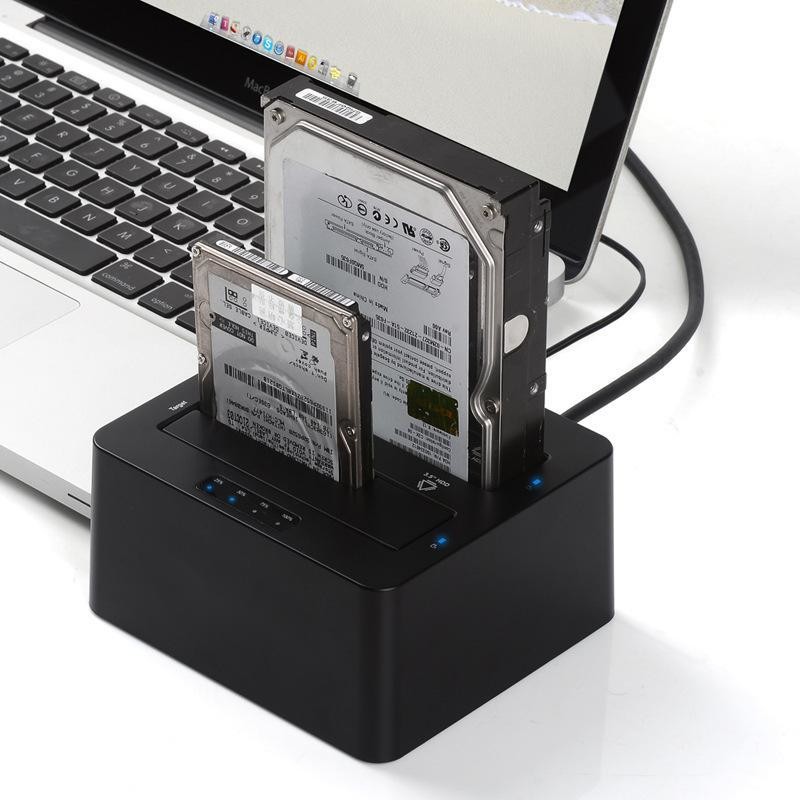 USB 3.0 Hdd Dual Bay Hard Drive Docking Station 2.5 3.5 SATA HDD SSD