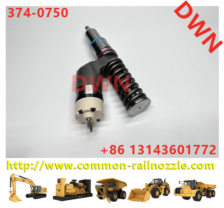 Excavator E365C Engine C15 C18 C27 Fuel Injectors GP 374-0750 C-A-T 3740750